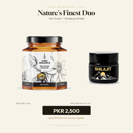Wellness Bundle - Sidr Honey + Himalayan Shilajit